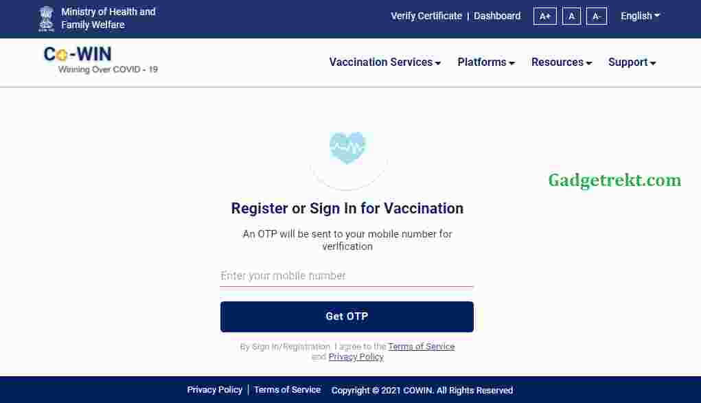 Download Covid-19 Certificate from Cowin Website - download Covid-19 vaccine certificate