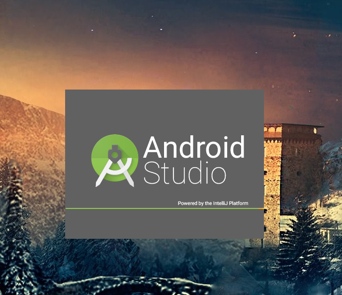 android studio home screen