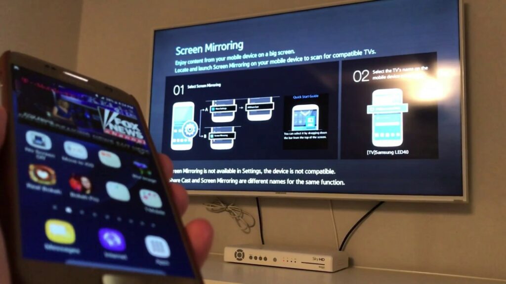 What is used com.samsung.android.smartmirroring? Smart View
