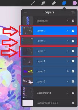 How To Select, Move, and Group Multiple Layers in Procreate?