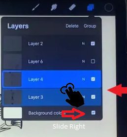 How To Select, Move, and Group Multiple Layers in Procreate?
