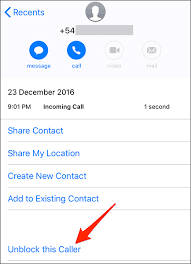 how to see missed calls from blocked numbers on iPhone?